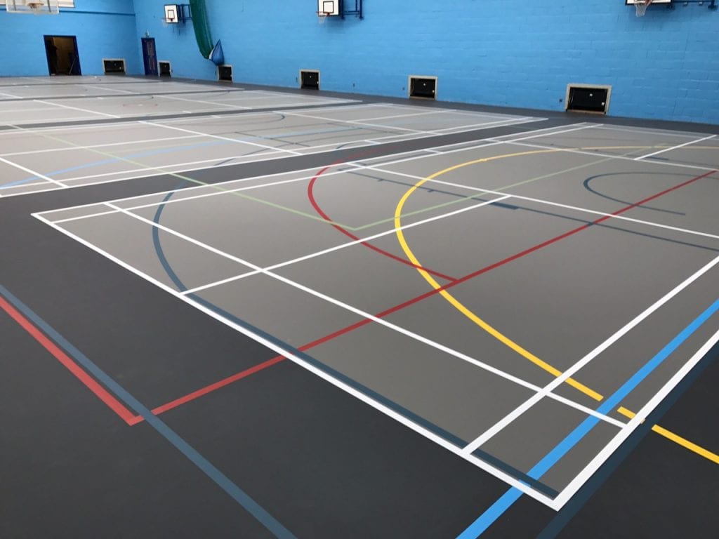 Portslade Sports Centre – Brighton - Sports Surfaces UK