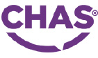 CHAS Logo on Sports Surfaces UK website