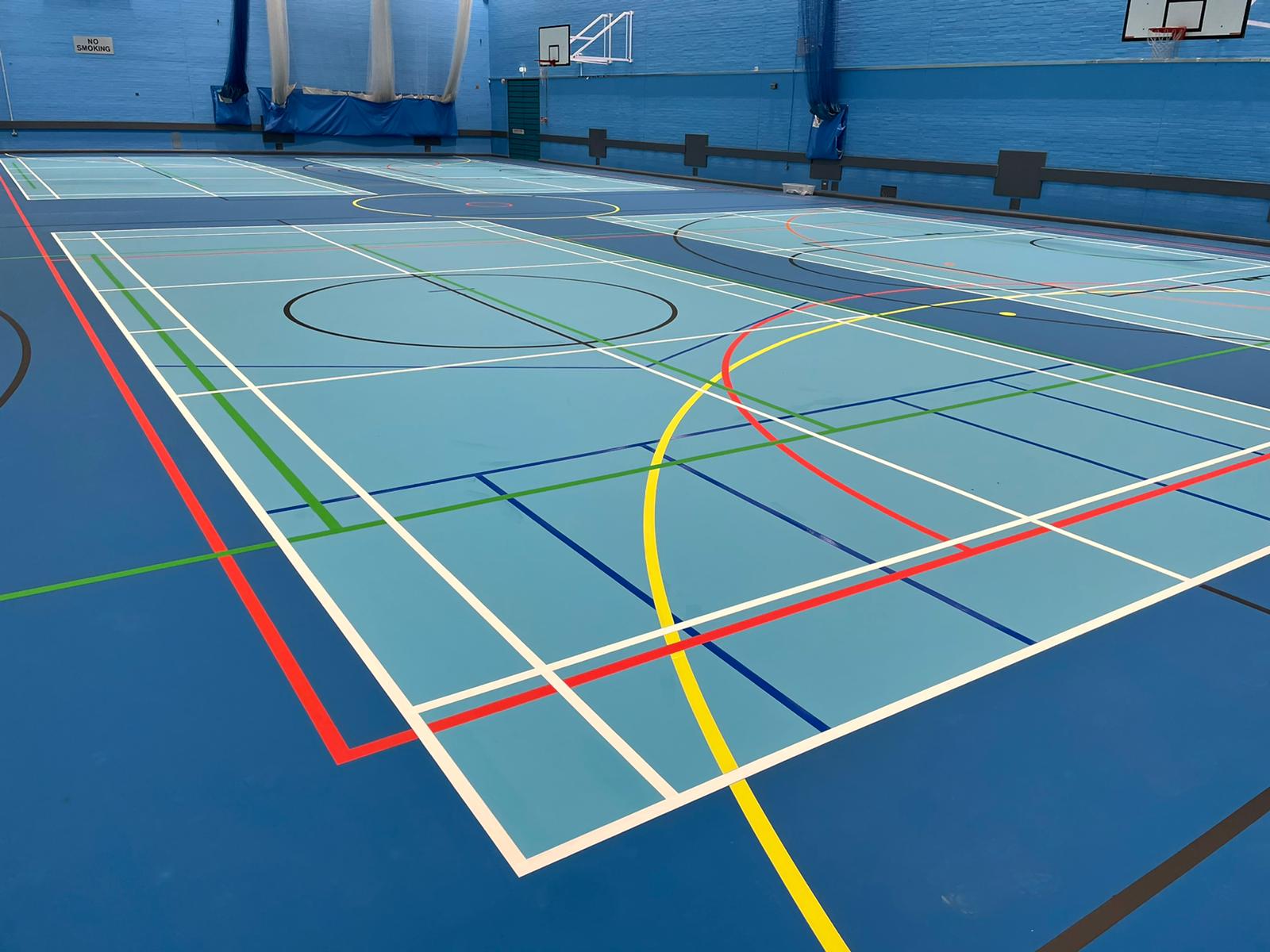 Pulastic facelift indoor polyurethane sports flooring