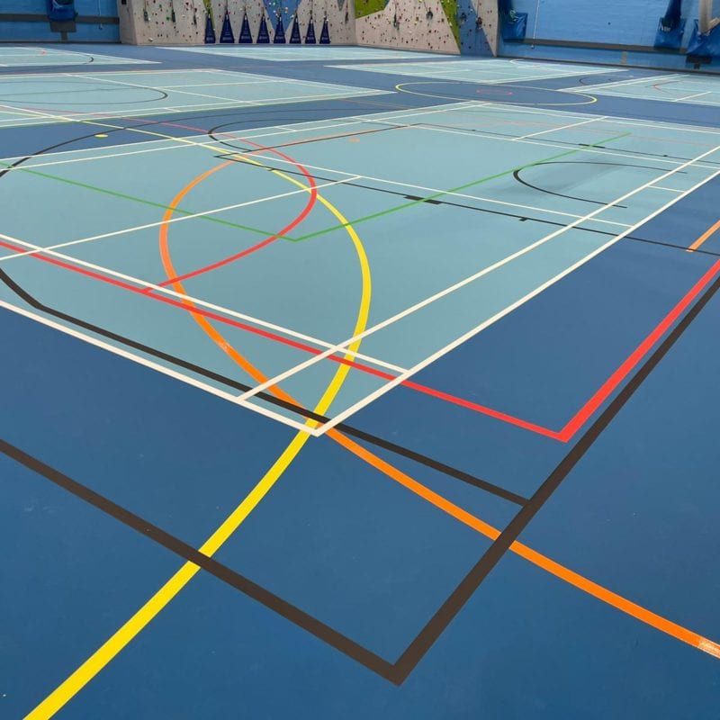 Pulastic facelift indoor polyurethane sports flooring