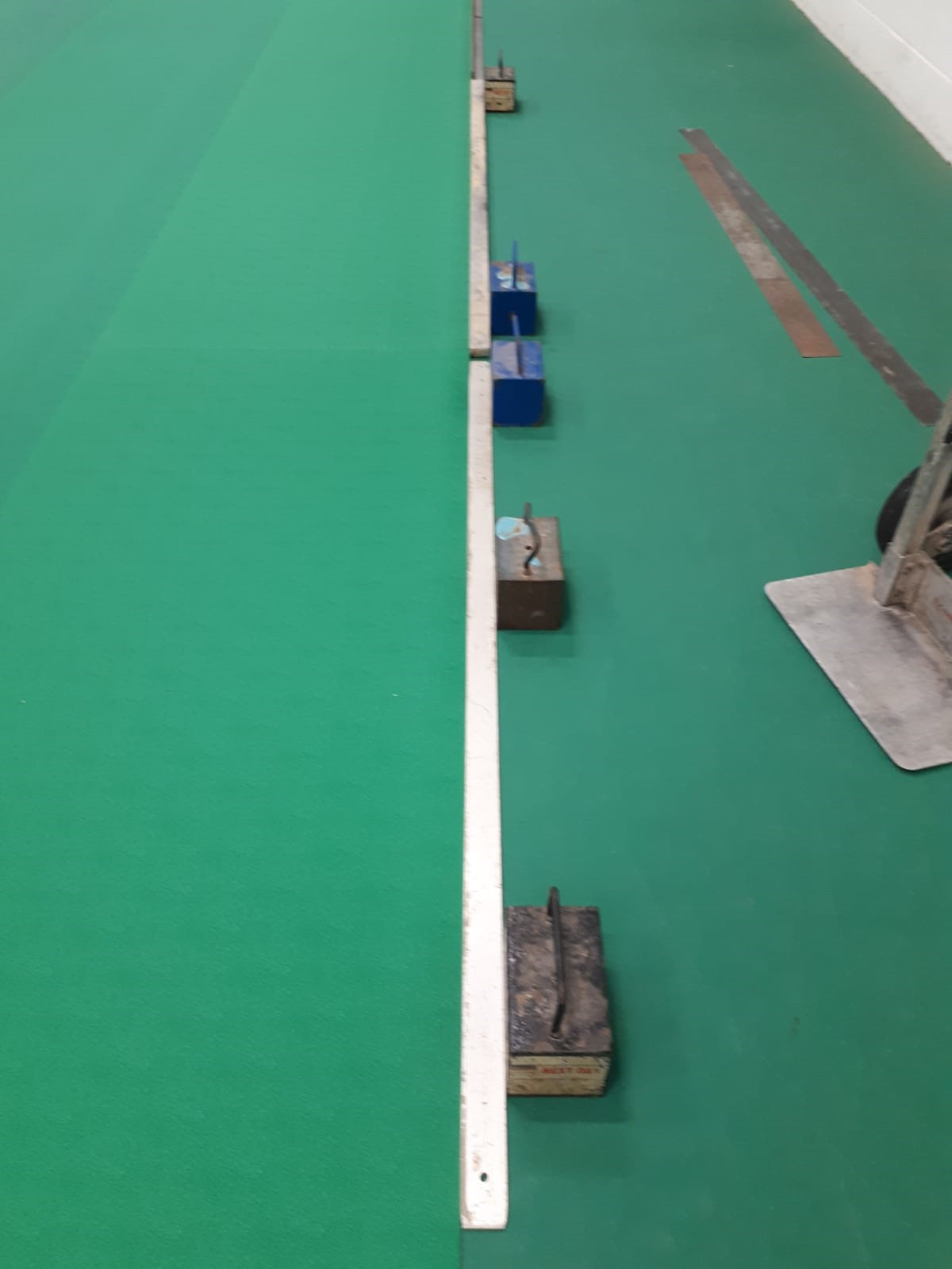 Uni-Turf Cricket Indoor Sports Flooring Refurbishment
