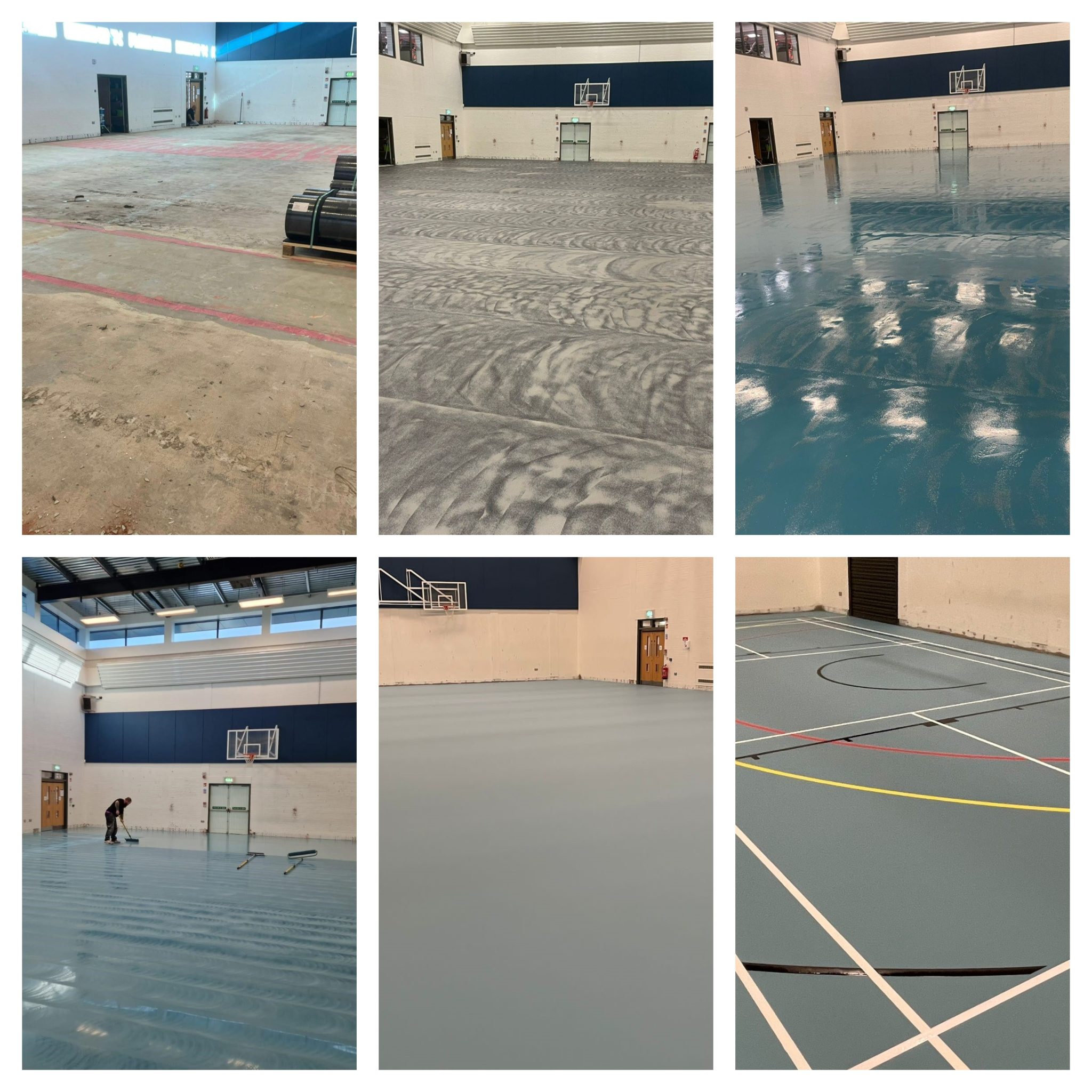 Greenvale Leisure Centre, Magherafelt, Northern Ireland Pulastic Sports Floor
