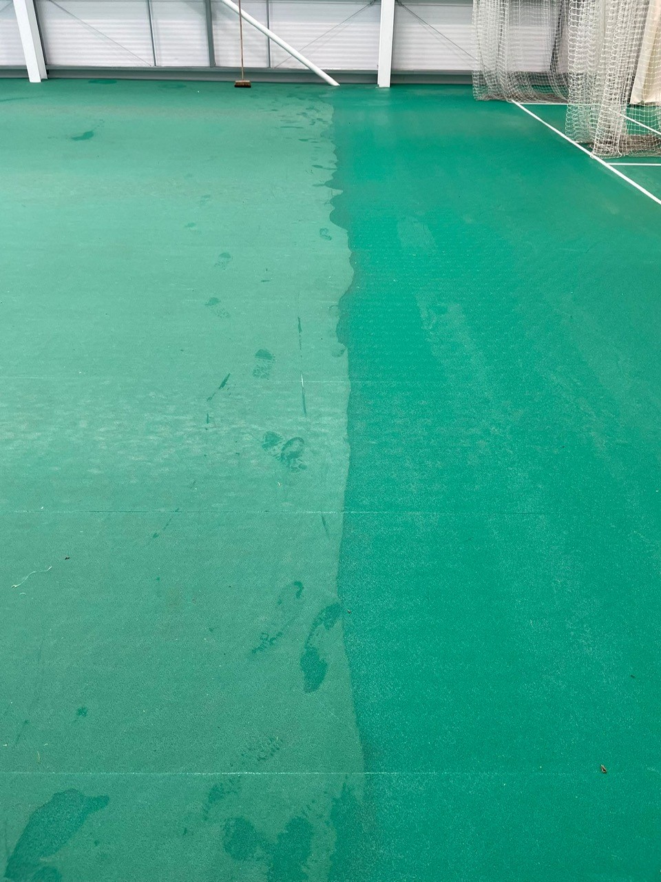 SSUK recently performed an industrial mechanical deep clean at Ealing Trailfinders Cricket Club, to strip the surface of dirt and contaminants, bringing it back to as good as new!