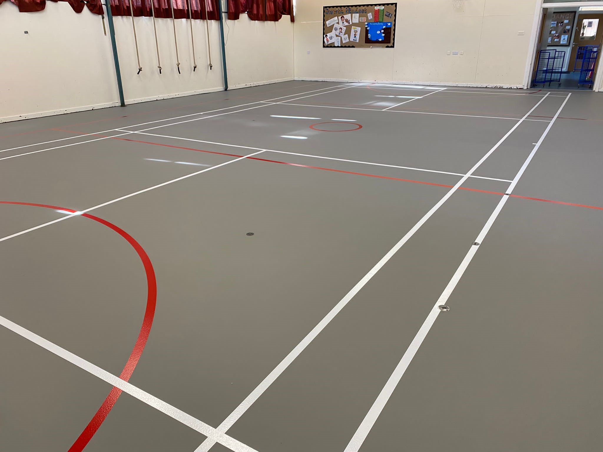 New Pulastic Sports Floor for Bramley St Peter’s Church of England Primary School in Leeds