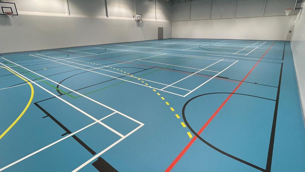 Pulastic Indoor Sports Floor Renovation 2
